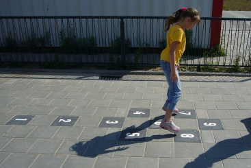 Dalles de sport et de jeux