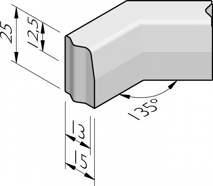 Hoeken 135°