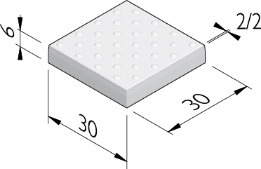 Noppentegels 30x30