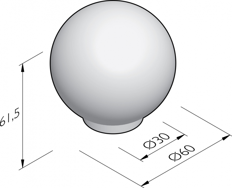 Boule décorative Sphere 60