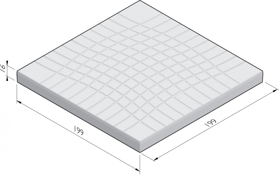 Dalle de plancher Smoothwave Crossing