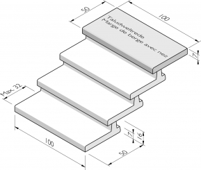 Repeteer taludweltreden 50x7/16