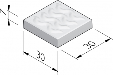 Dalles sonores 30x30