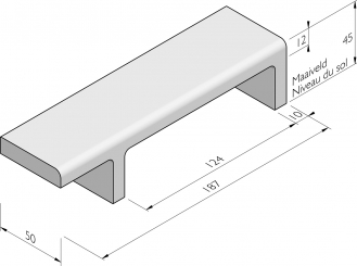 Banc link 187 droite