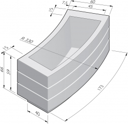 Avenue 60x173