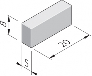 Basic 20x5 waalformaat