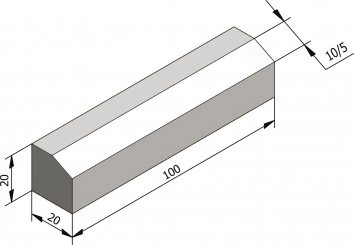 20x20 10/5 Type IE verlaagd
